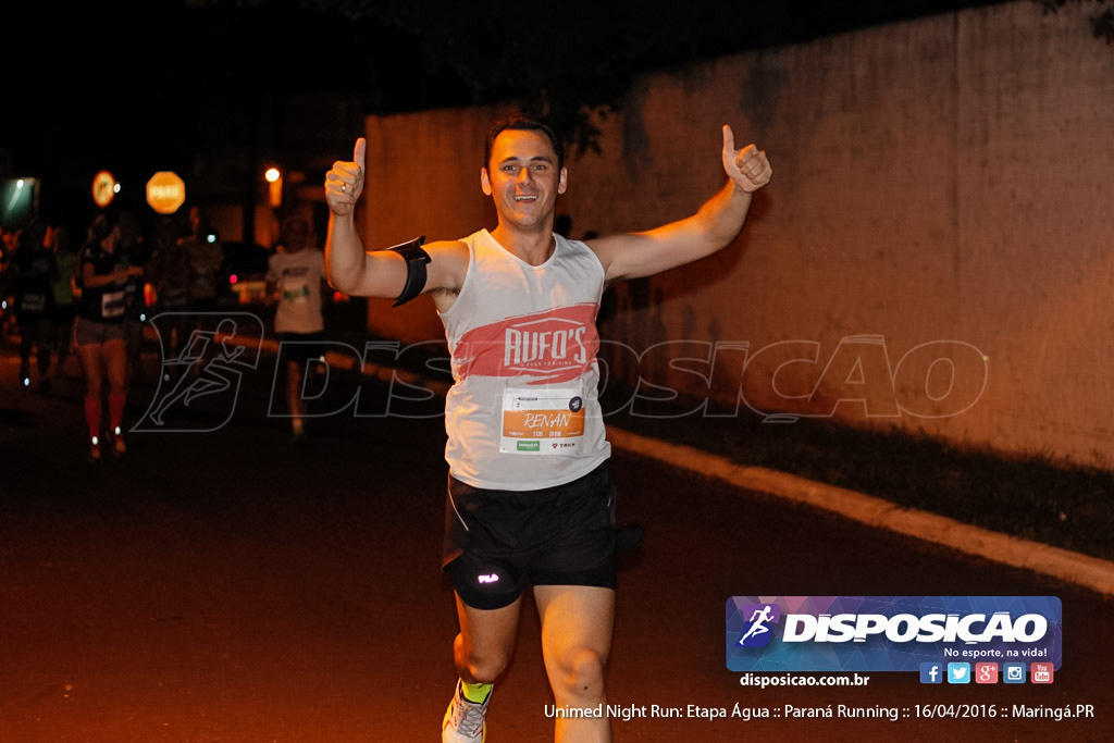 Unimed Night Run: Etapa Água :: Paraná Running 2016
