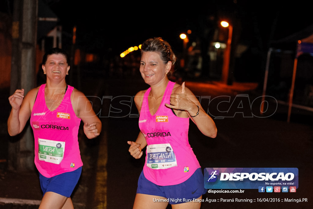 Unimed Night Run: Etapa Água :: Paraná Running 2016