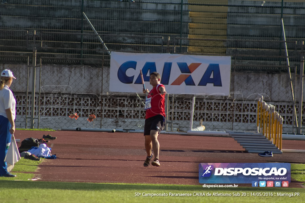50º Campeonato Paranaense de Atletismo Sub 20