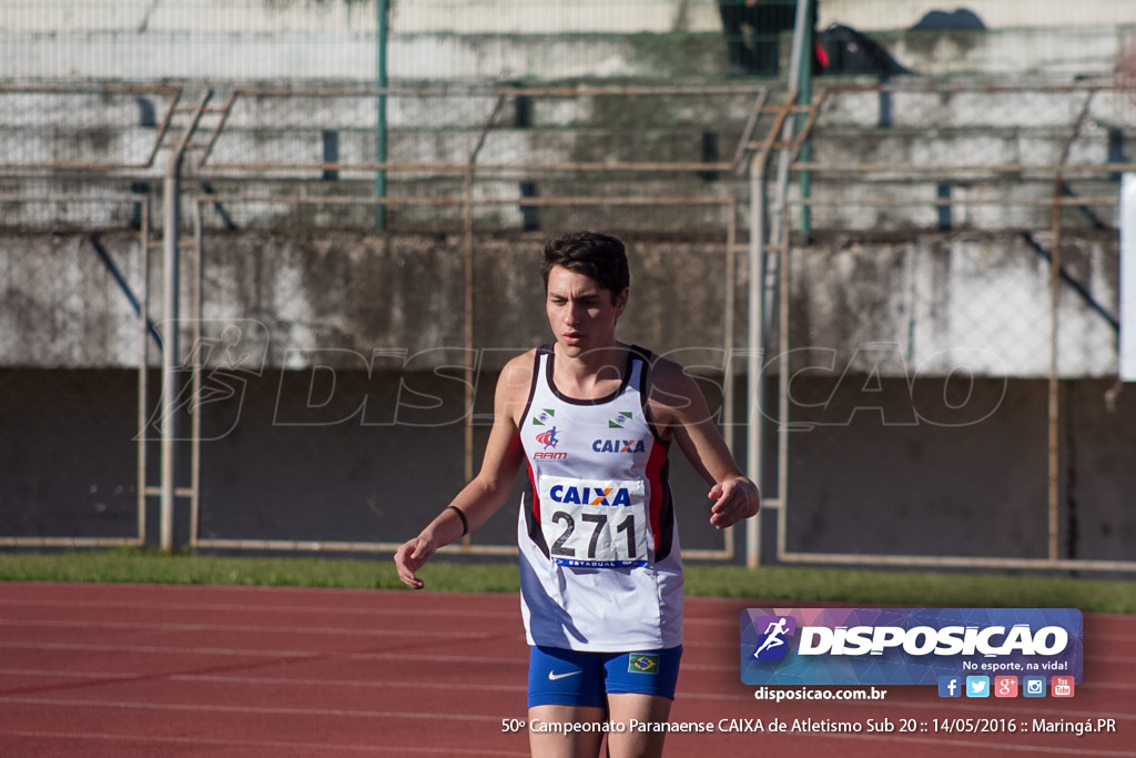 50º Campeonato Paranaense de Atletismo Sub 20