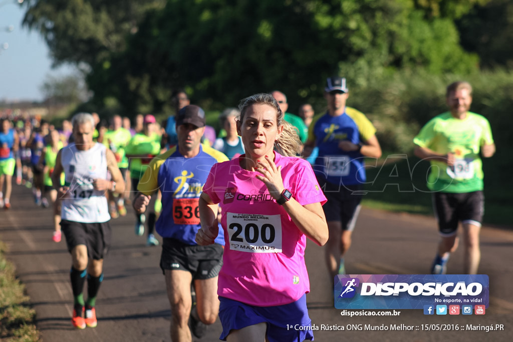 1ª Corrida Rústica ONG Mundo Melhor