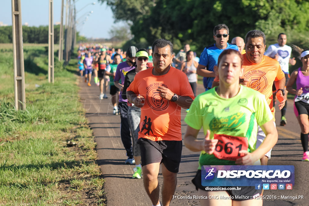 1ª Corrida Rústica ONG Mundo Melhor