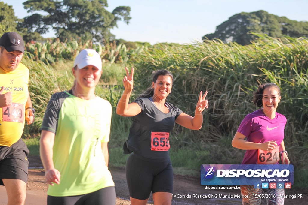 1ª Corrida Rústica ONG Mundo Melhor