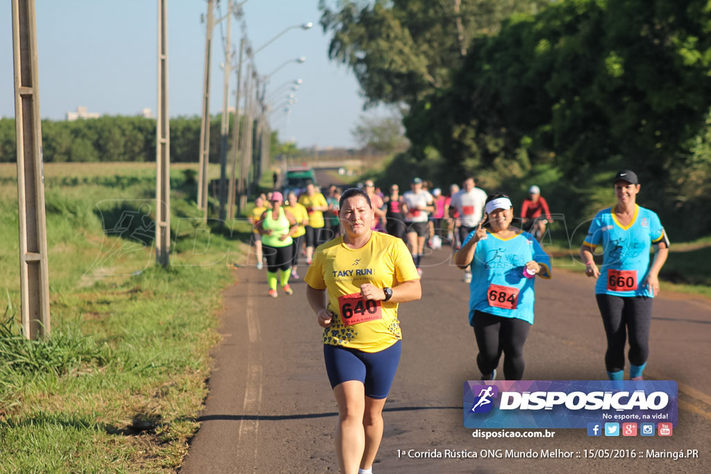 1ª Corrida Rústica ONG Mundo Melhor