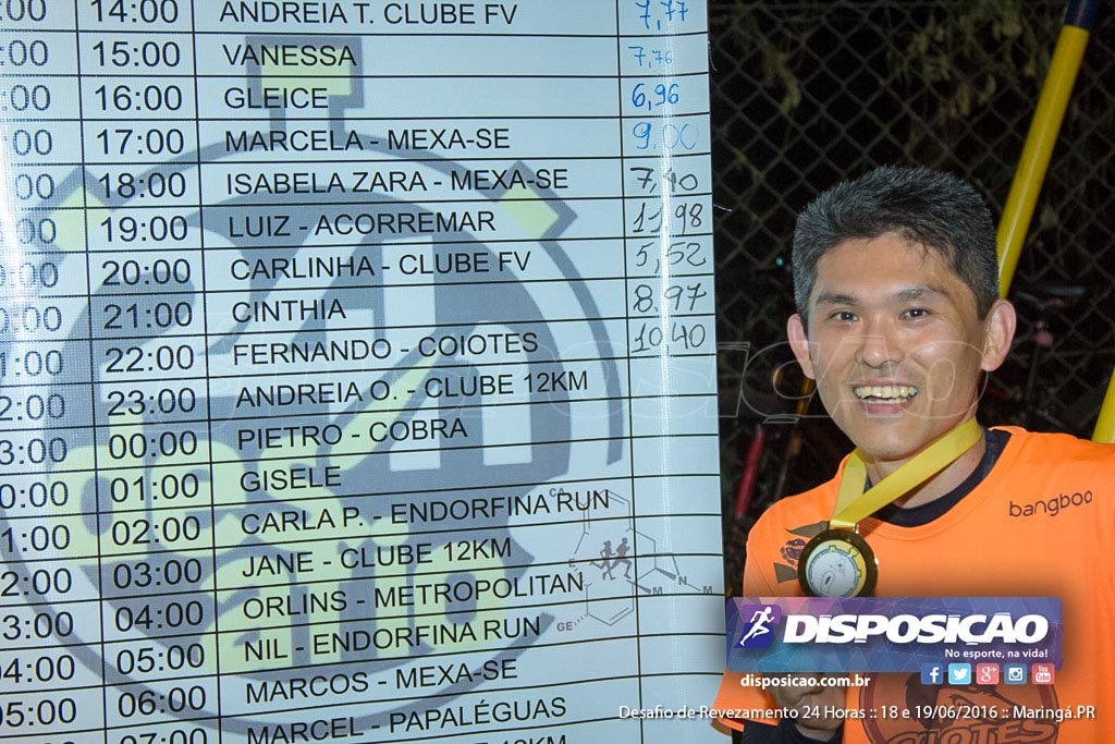 Desafio de Revezamento 24 Horas