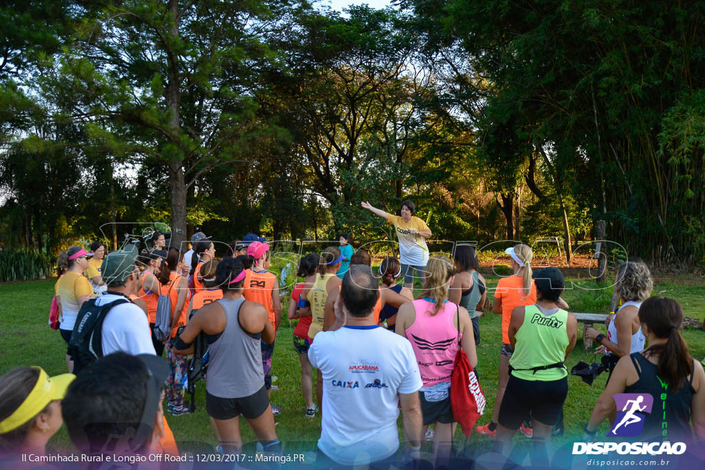 2ª Caminhada Rural e Longão Off Road 