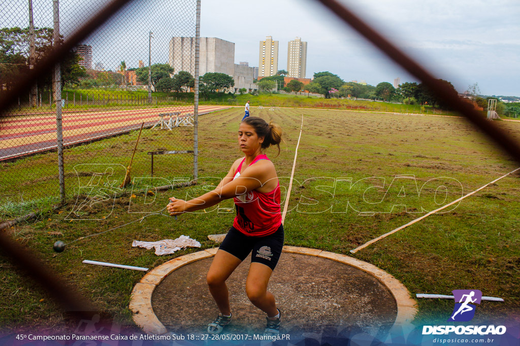 45º Campeonato Paranaense de Atletismo Sub-18