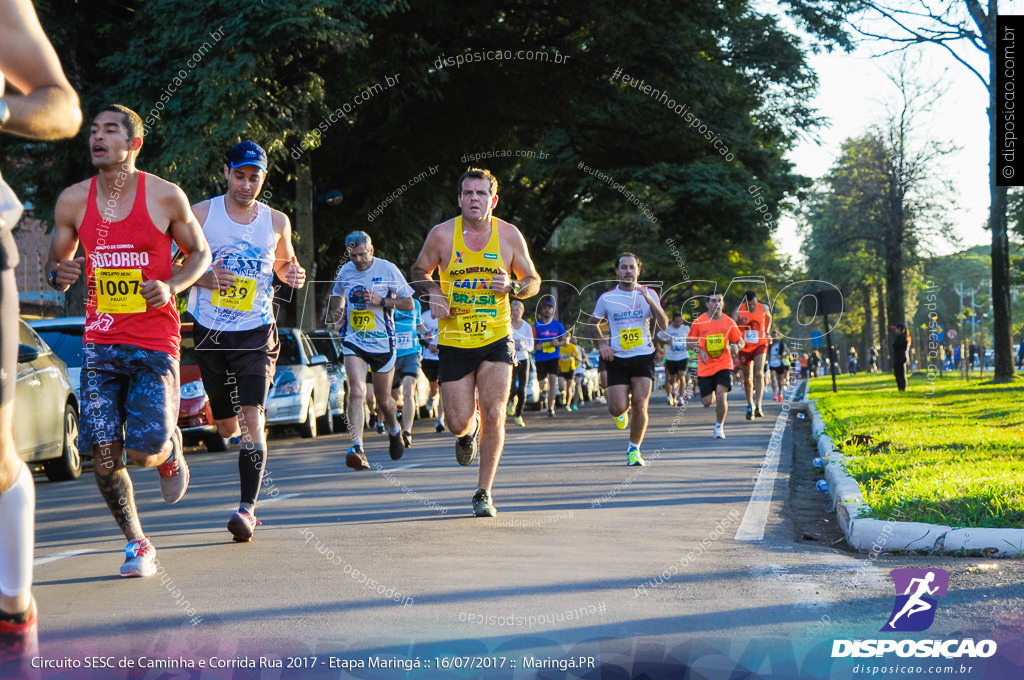 Circuito SESC de Caminhada e Corrida de Rua 2017 - Maringá