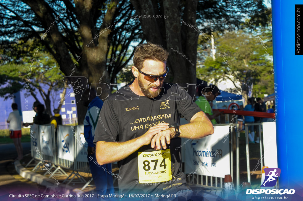Circuito SESC de Caminhada e Corrida de Rua 2017 - Maringá