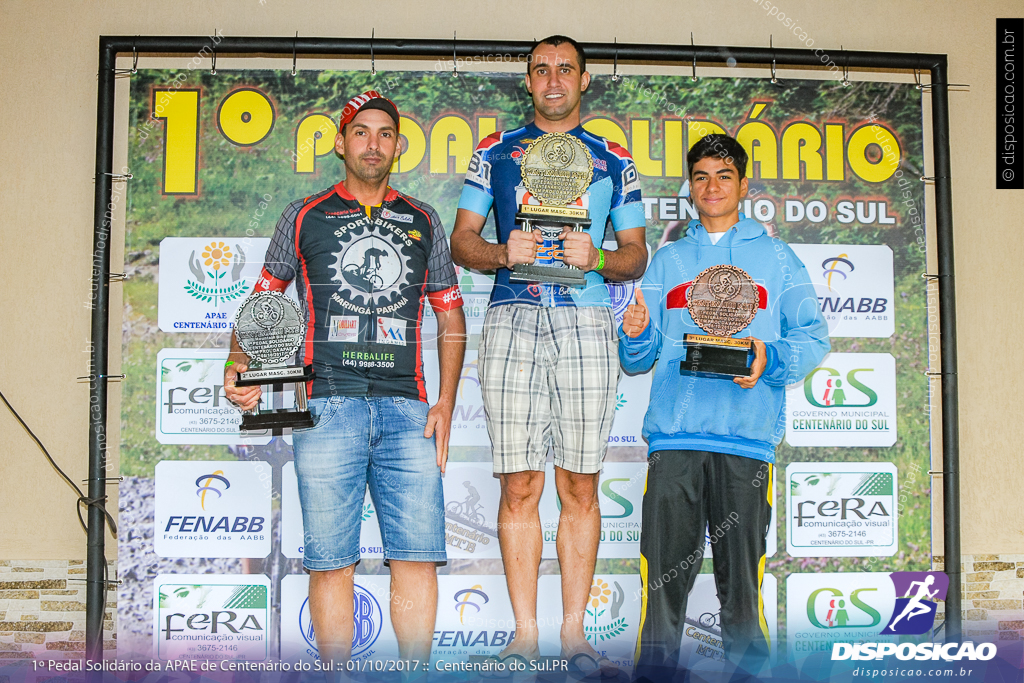 1º Pedal Solidário de Centenário do Sul
