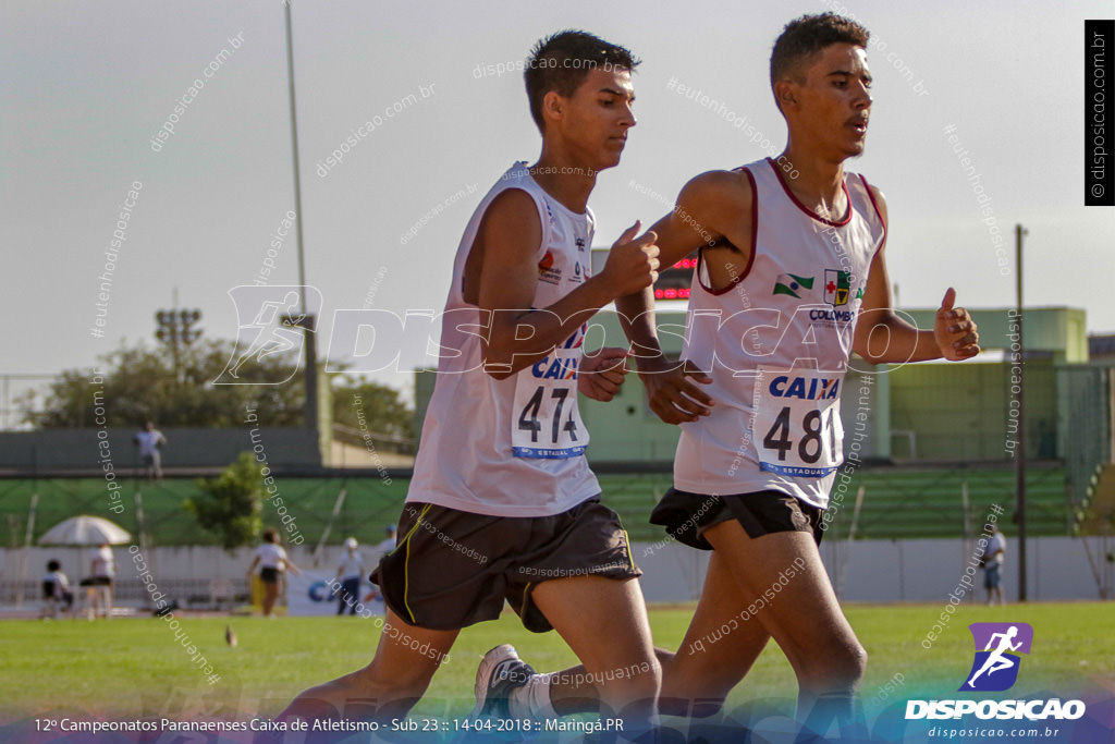 12º CAMP. PARANAENSES DE ATLETISMO SUB-23