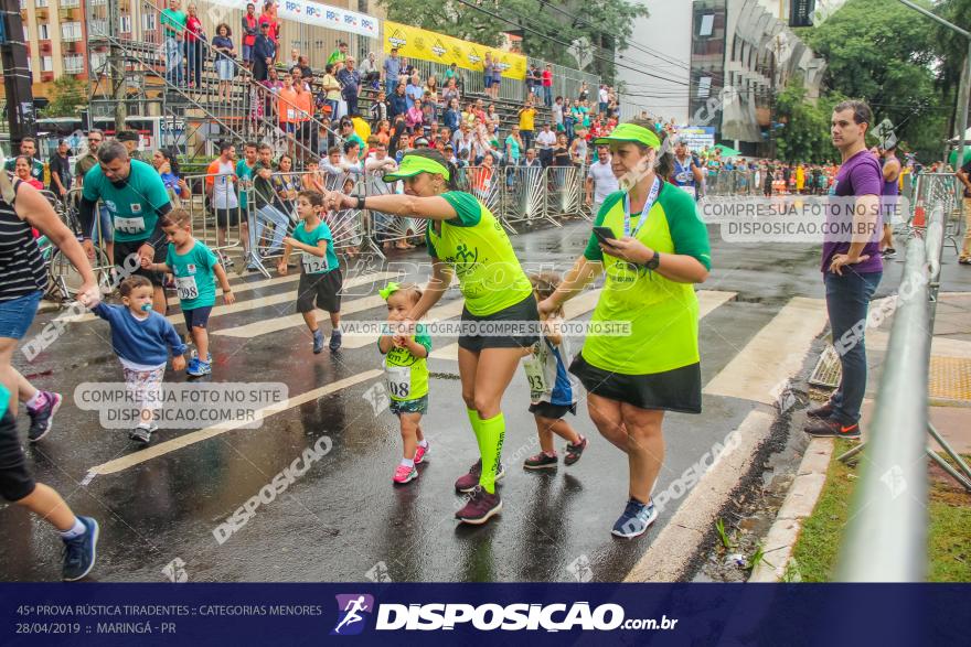 45ª Prova Rústica Tiradentes :: Categorias Menores