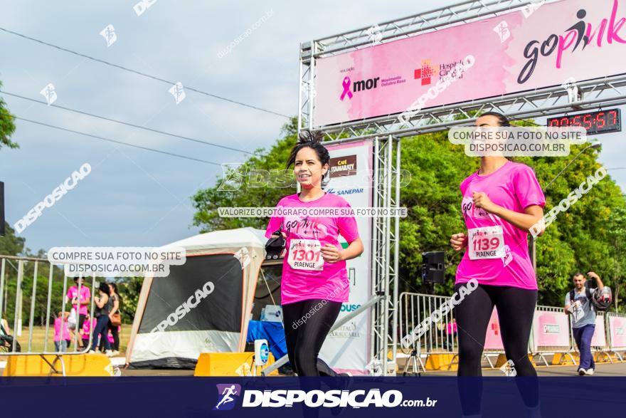 Go Pink - Corrida e Caminhada - Outubro Rosa