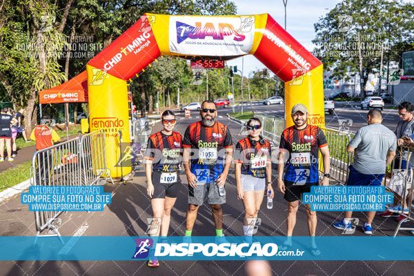 Corrida 7º JAPs - Maringá 2025